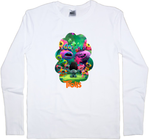 Men's Longsleeve Shirt - Trolls 3 - Mfest