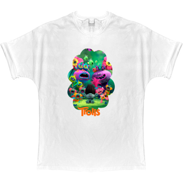 T-shirt Oversize - Trolls 3 - Mfest