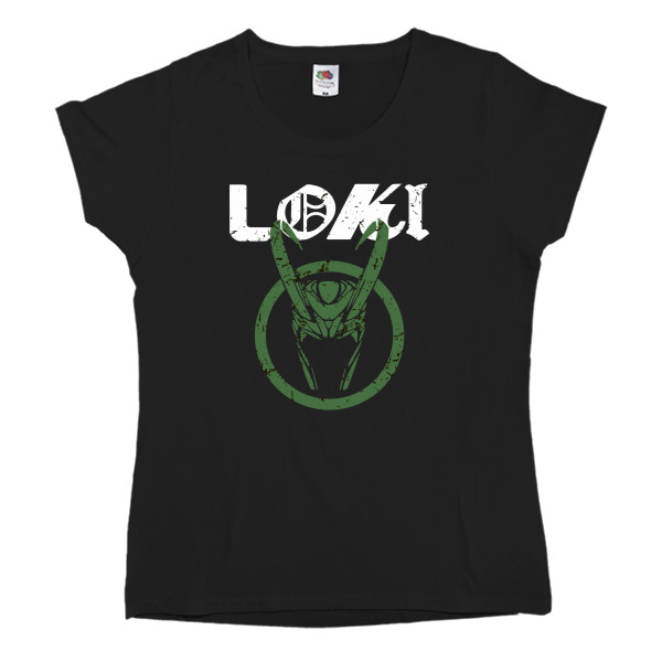 Women's T-shirt Fruit of the loom - Локи / Loki 2 - Mfest