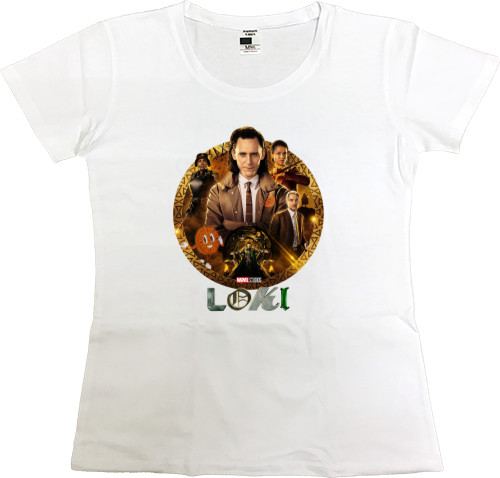 Women's Premium T-Shirt - Локи / Loki - Mfest