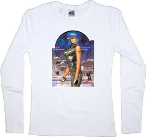 Women's Longsleeve Shirt - Ghost in the Shell 5 - Mfest