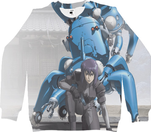 Men's Sweatshirt 3D - Ghost in the Shell 3 - Mfest