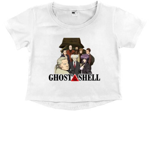 Kids' Premium Cropped T-Shirt - Ghost in the Shell 2 - Mfest