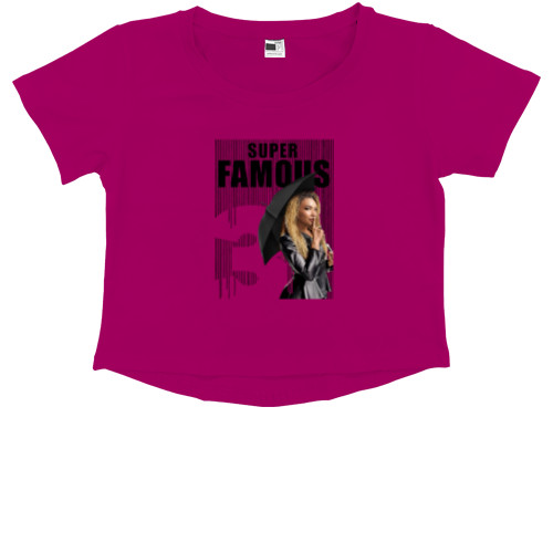 Kids' Premium Cropped T-Shirt - UMBRELLA ACADEMY Famous - Mfest