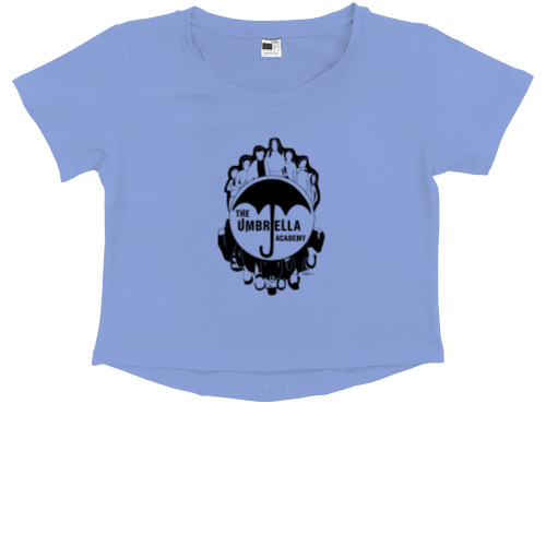 Kids' Premium Cropped T-Shirt - Академия Амбрелла / The Umbrella Academy 8 - Mfest