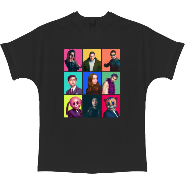 T-shirt Oversize - Академия Амбрелла / The Umbrella Academy 5 - Mfest