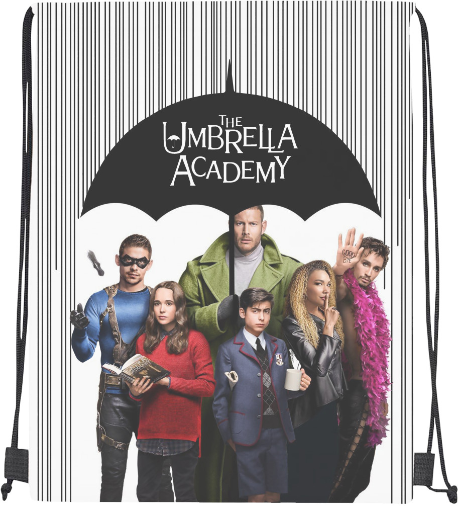 Drawstring Bag - Академия Амбрелла / The Umbrella Academy 4 - Mfest