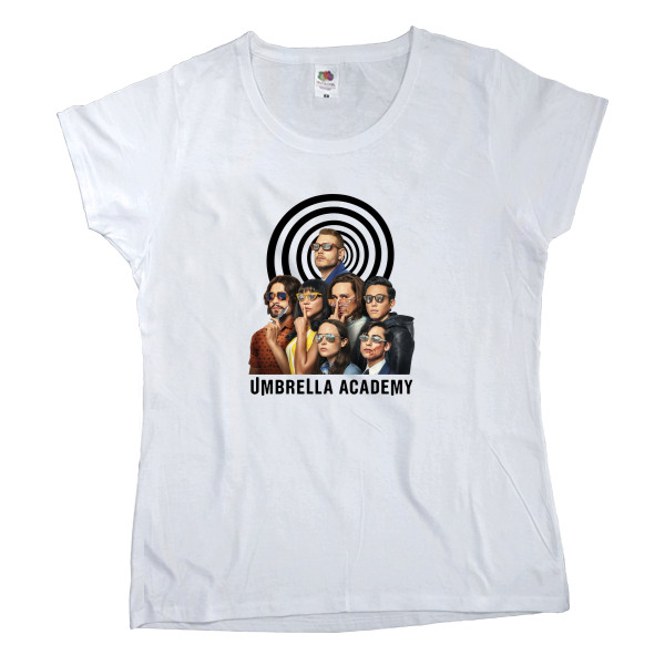 Women's T-shirt Fruit of the loom - Академия Амбрелла / The Umbrella Academy 3 - Mfest