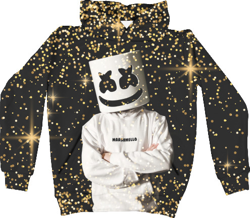 Kids' Hoodie 3D - Marshmello 26 - Mfest