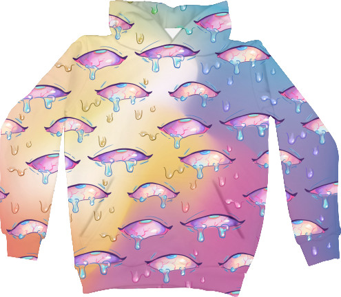 Kids' Hoodie 3D - Ahegao / Ахэгао - Mfest