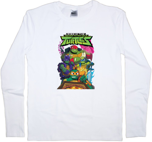 Men's Longsleeve Shirt - Rise of the Teenage Mutant Ninja Turtles - Mfest