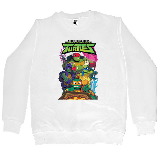 Women's Premium Sweatshirt - Rise of the Teenage Mutant Ninja Turtles - Mfest