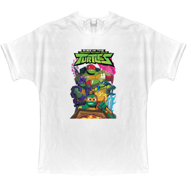 T-shirt Oversize - Rise of the Teenage Mutant Ninja Turtles - Mfest