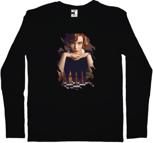 Men's Longsleeve Shirt - Ход королевы / The Queen's Gambit 6 - Mfest