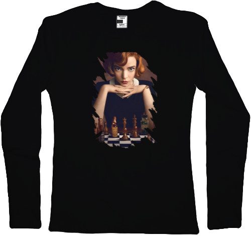 Women's Longsleeve Shirt - Ход королевы / The Queen's Gambit 6 - Mfest