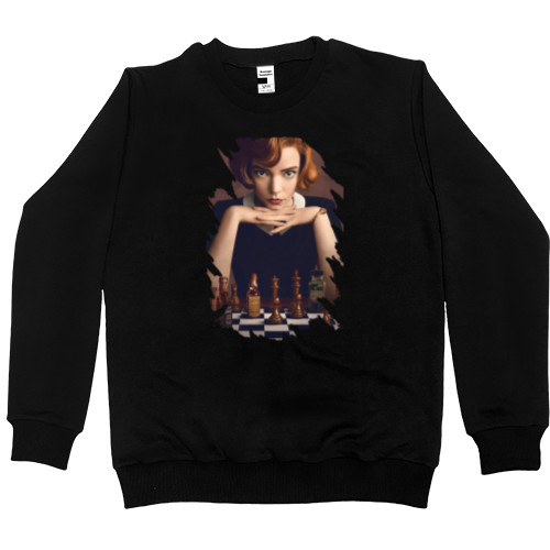 Men’s Premium Sweatshirt - Ход королевы / The Queen's Gambit 6 - Mfest