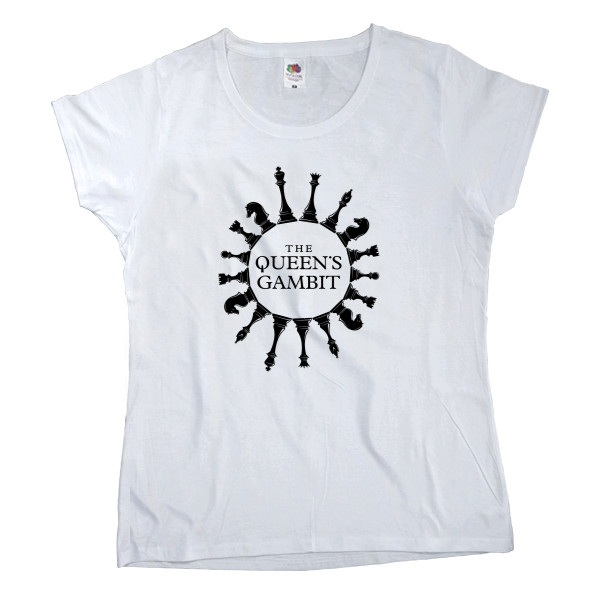 Women's T-shirt Fruit of the loom - Ход королевы / The Queen's Gambit 5 - Mfest