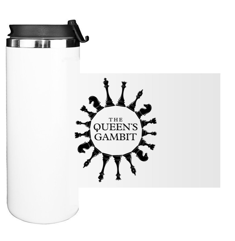 Water Bottle on Tumbler - Ход королевы / The Queen's Gambit 5 - Mfest