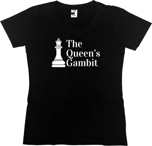 Women's Premium T-Shirt - Ход королевы / The Queen's Gambit 3 - Mfest