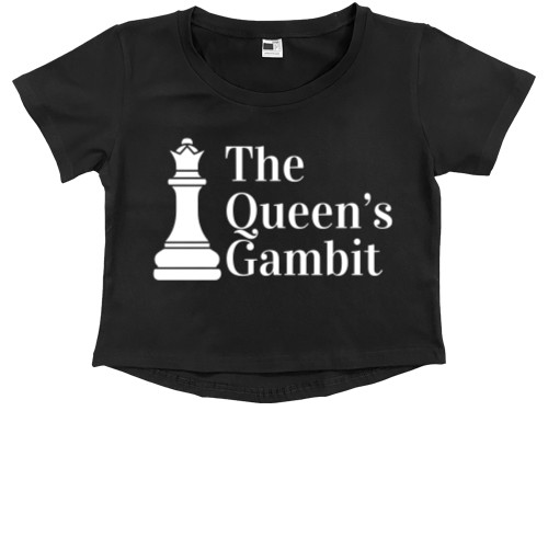 Kids' Premium Cropped T-Shirt - Ход королевы / The Queen's Gambit 3 - Mfest