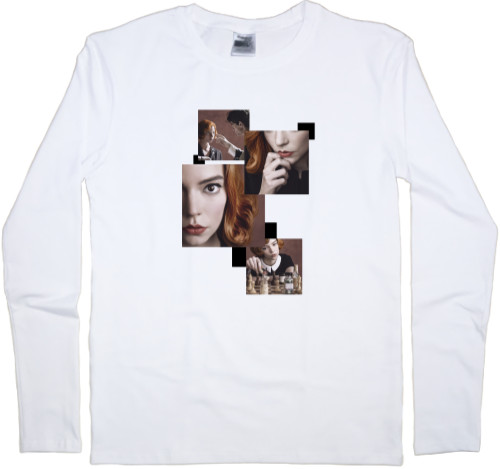 Men's Longsleeve Shirt - Ход королевы / The Queen's Gambit - Mfest