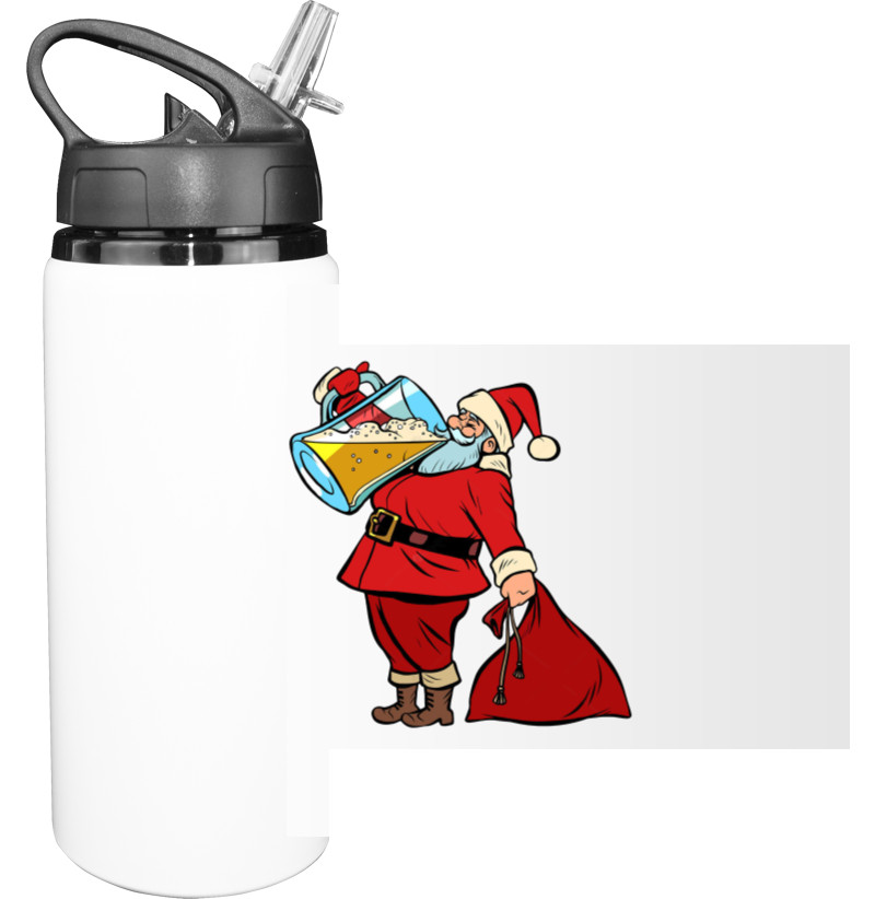 Sport Water Bottle - New Year / Новый год (9) - Mfest