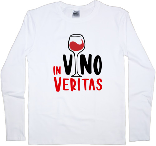 Лонгслив Детский - In Vino Veritas - Mfest