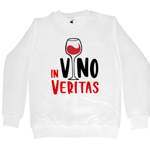 Kids' Premium Sweatshirt - In Vino Veritas - Mfest