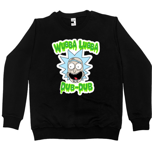 Women's Premium Sweatshirt - Рик и Морти Wubba Lubba Dub-Dub - Mfest