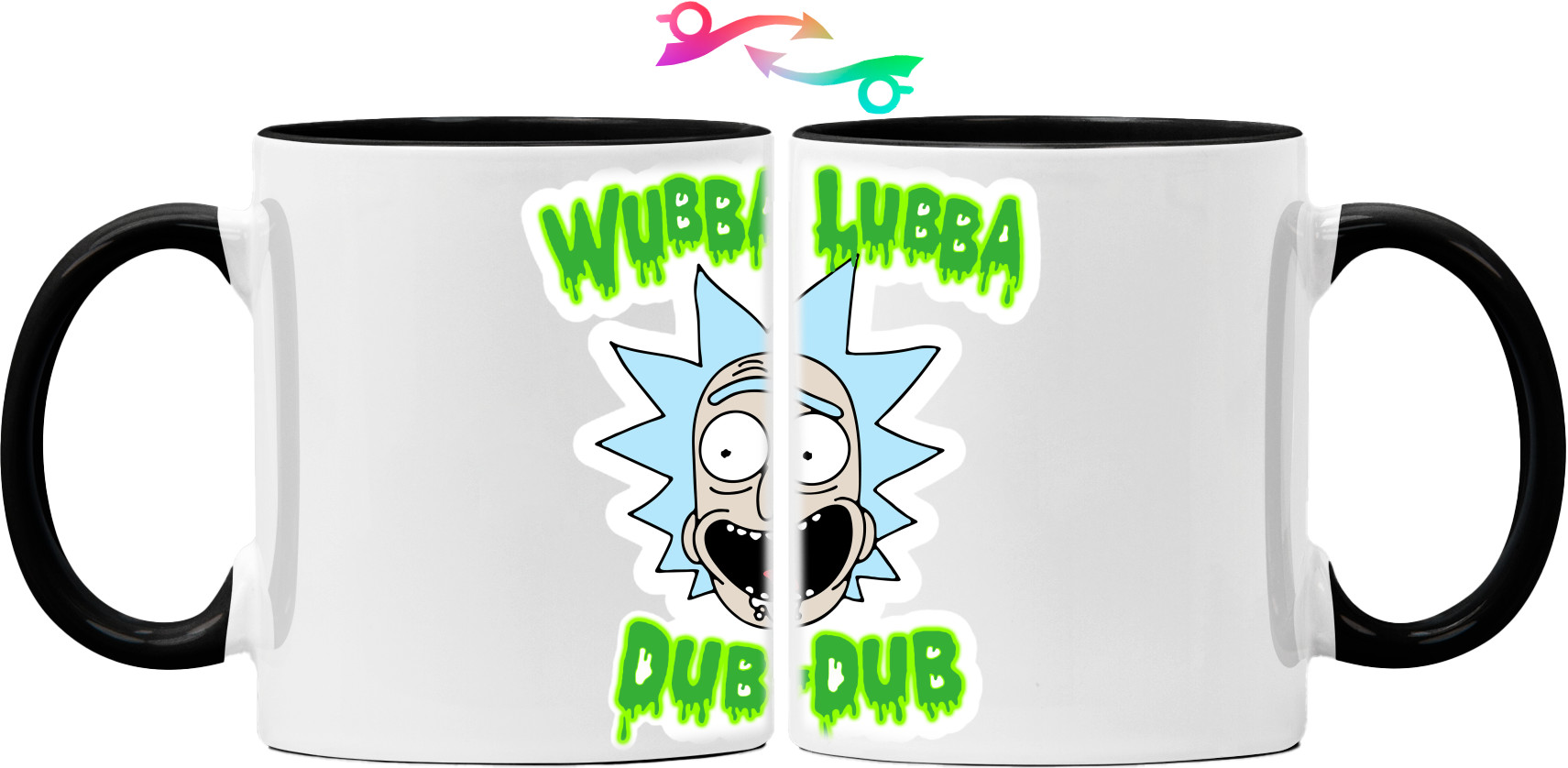 Mug - Рик и Морти Wubba Lubba Dub-Dub - Mfest