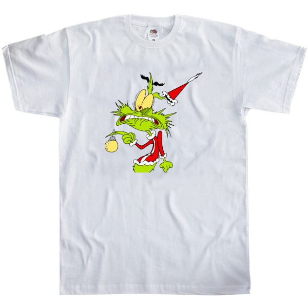 Kids' T-Shirt Fruit of the loom - New Year Grinch 2 - Mfest