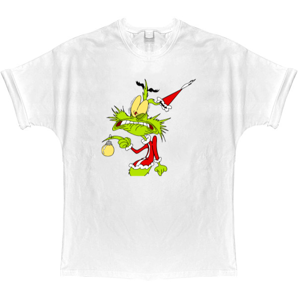 T-shirt Oversize - New Year Grinch 2 - Mfest