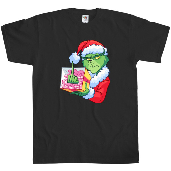 Kids' T-Shirt Fruit of the loom - New Year Grinch - Mfest