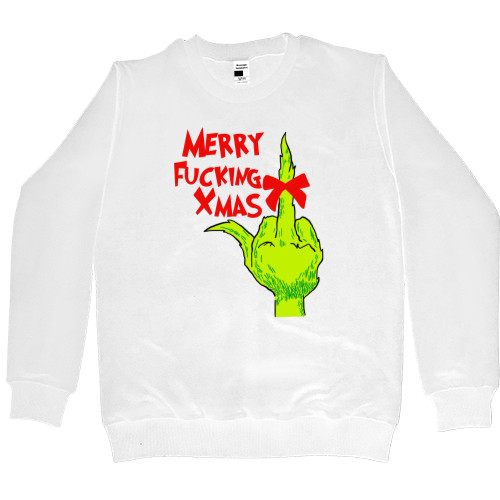 Women's Premium Sweatshirt - Merry F***g Christmas - Mfest