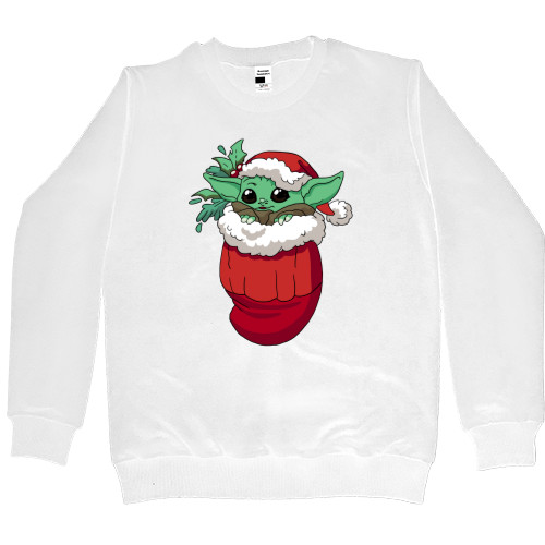 Women's Premium Sweatshirt - Christmas Baby Yoda - Mfest