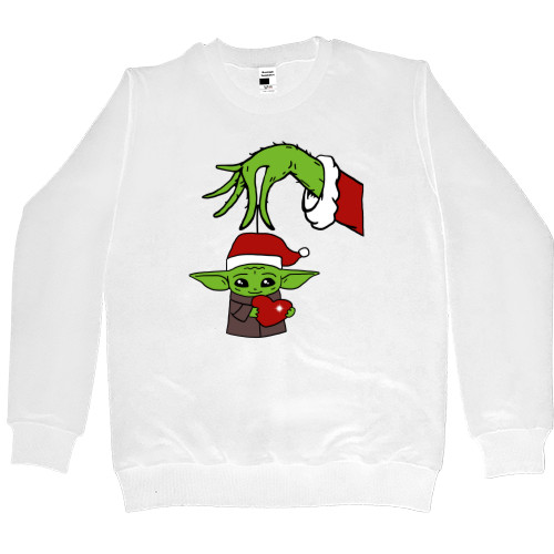 Women's Premium Sweatshirt - Grinch & Baby Yoda - Mfest