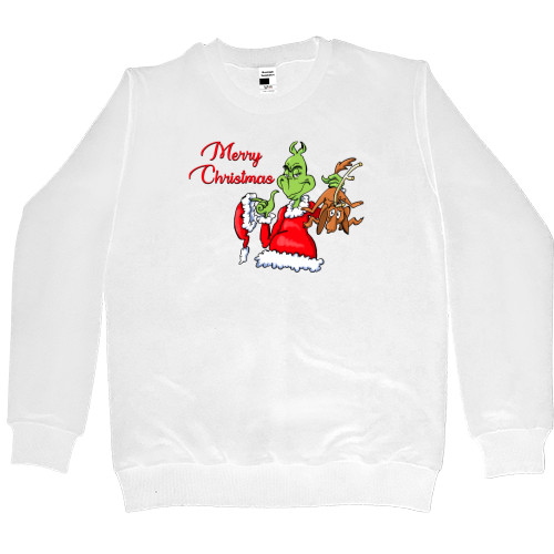 Women's Premium Sweatshirt - Merry Christmas Grinch - Mfest