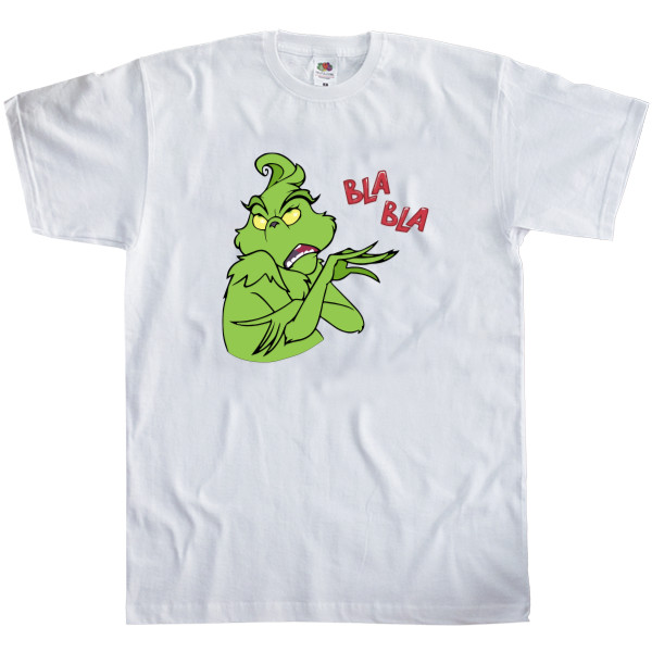 Kids' T-Shirt Fruit of the loom - Bla Bla Grinch - Mfest