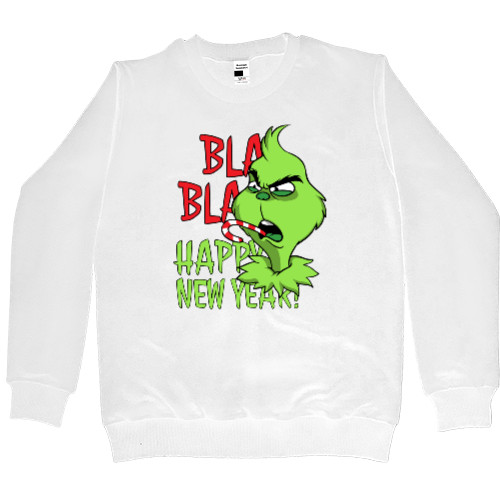 Men’s Premium Sweatshirt - Bla Bla Happy New Year! - Mfest