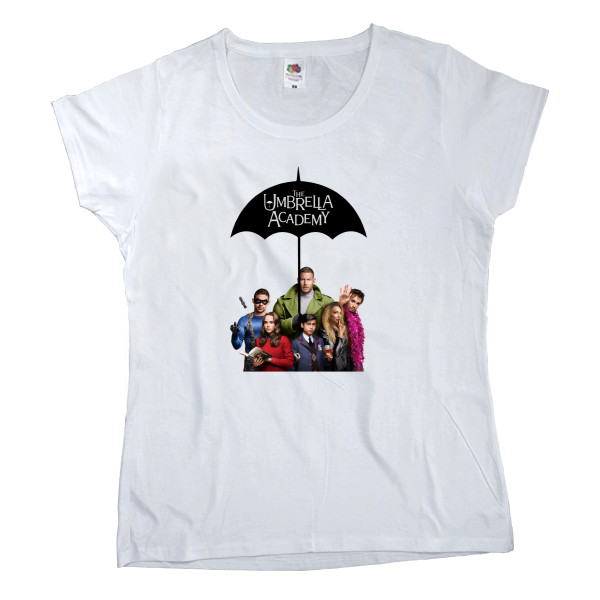 Women's T-shirt Fruit of the loom - Академия Амбрелла / The Umbrella Academy 11 - Mfest