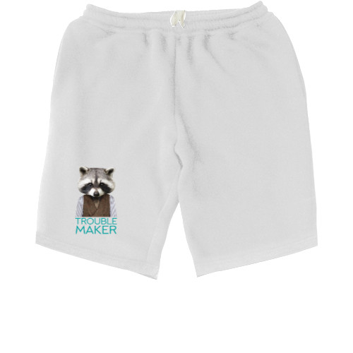 Men's Shorts - Енот Trouble Maker - Mfest