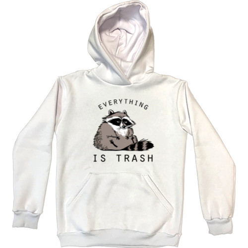 Kids' Premium Hoodie - Everything is trash - Mfest