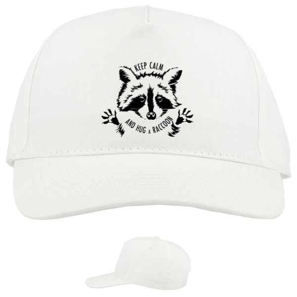 Baseball Caps - 5 panel - Keep Calm And Hug a Raccoon - Mfest