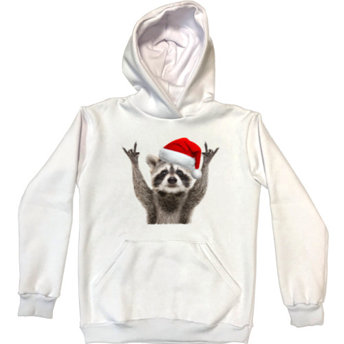 Unisex Hoodie - Raccoon New Year - Mfest