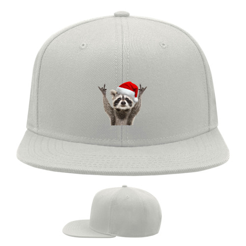 Snapback Baseball Cap - Raccoon New Year - Mfest