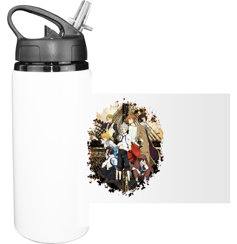 Sport Water Bottle - Проза бродячих псов / Bungo Stray Dogs 3 - Mfest