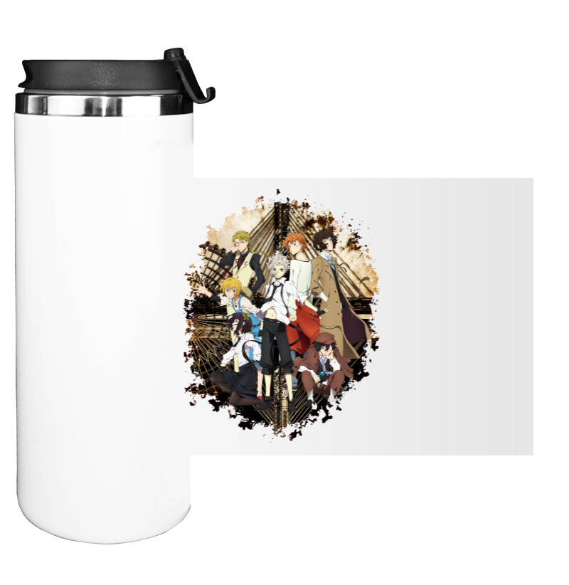 Water Bottle on Tumbler - Проза бродячих псов / Bungo Stray Dogs 3 - Mfest