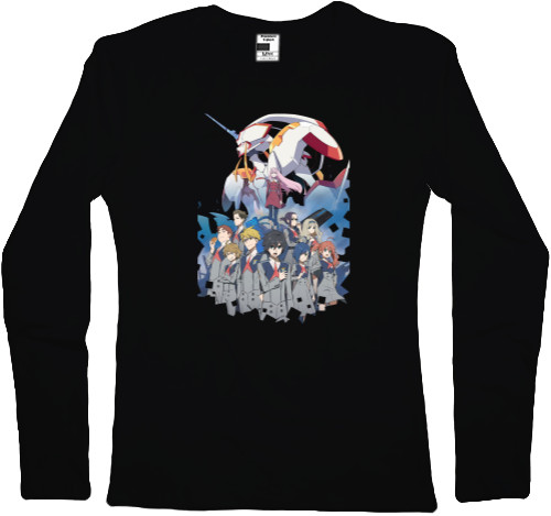 Women's Longsleeve Shirt - Милый во Франксе / Darling in the FranXX 5 - Mfest