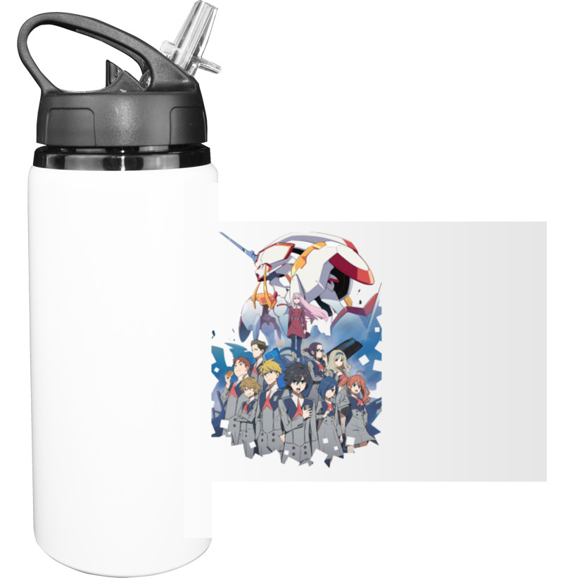 Sport Water Bottle - Милый во Франксе / Darling in the FranXX 5 - Mfest