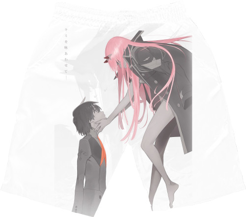 Шорти дитячі 3D - Милый во Франксе / Darling in the FranXX 2 - Mfest